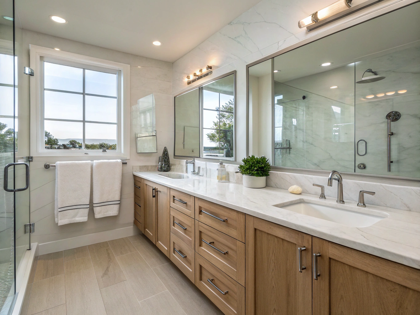 Spa-Inspired Bathroom Remodel - After